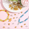 120Pcs 2 Colors Tibetan Style Alloy Rondelle Tube Bails FIND-PA0001-48-4