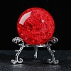 Crack Glass Crystal Ball Diaplay Decoration PW-WG18C1D-01-1