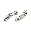 Tibetan Style Alloy Hollow Curved Tube Beads FIND-Z063-34AS-2