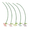 Acrylic and Glass Seed Beads Bookmarks AJEW-MZ00010-2
