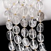Natural Quartz Crystal Beads Strands G-G453-D17-01-1