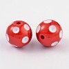 Chunky Bubblegum Acrylic Beads SACR-S146-20mm-11-1