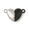 304 Stainless Steel Two Tone Magnetic Clasps STAS-Z147-03EB-01-1
