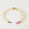 Pencil Design Alloy Enamel Cuff Bangles FS-WG7604E-04-1
