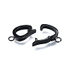 304 Stainless Steel Fold Over Clasps STAS-H233-05EB-2