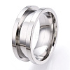 201 Stainless Steel Grooved Finger Ring Settings RJEW-TAC0017-8mm-01A-2