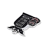 Halloween Alloy Enamel Pendants FIND-B036-03D-2