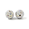 Polymer Clay Rhinestone Beads LS-RB-N006-18-3