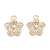 Rack Plating Alloy Pave Rhinestone Pendants FIND-N005-15A-1