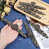 Flower Zinc Alloy Drawer Handle FIND-WH0366-397AB-03-3