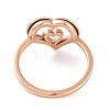 304 Stainless Steel Heart Finger Ring for Women RJEW-C086-21-RG-3