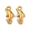 Ocean Theme 304 Stainless Steel Connector Charms SA-CBA2B73-12G-L-1