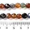Natural Multi-Color Agate Beads Strands G-NH0021-A18-01-5