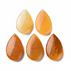 Natural Yellow Jade Pendants G-N0326-86-1