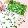 100Pcs Spray Painted Transparent Glass Beads GLAA-FS0002-04-7
