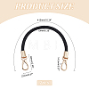 Unicraftale 2Pcs PU Leather Braided Bag Strap FIND-UN0002-51C-3