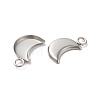 Tarnish Resistant 304 Stainless Steel Pendant Cabochon Settings LS-STAS-P210-05P-2