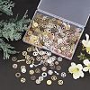 Zinc Alloy  Open Back Bezel Cabochons PALLOY-OC0002-57-6
