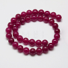 Natural Malaysia Jade Bead Strands G-M101-8mm-08-2