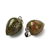 Natural Unakite Pendants GG-K002-13N-2