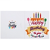 DIY Birthday Theme Diamond Painting Greeting Card Kits DIAM-PW0001-178A-3