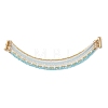 Glass Seed Bead & Shell Pearl & Glass Beads Multi-strand Bracelets for Women BJEW-JB13079-4