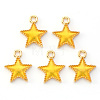 Alloy Enamel Charms ENAM-S121-024D-2