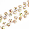 Transparent Glass Beads Strands X-GLAA-T006-14D-1