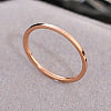 Titanium Steel Plain Band Rings FS-WG0150B-05-1