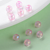 Transparent Acrylic Beads X-MACR-S370-B6mm-708-6