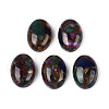 Dyed Synthetic Gemstone Cabochons G-T144-79C-1