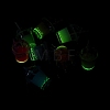 Luminous Translucent Resin Pendants RESI-D057-03-6