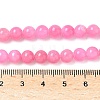 Natural Mashan Jade Round Beads Strands G-D263-6mm-XS34-2