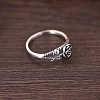 Alloy Rose Finger Rings WG6B24B-05-2