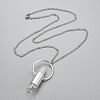 304 Stainless Steel Openable Perfume Bottle Pendant Necklaces NJEW-I239-04S-2