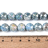 Anti-Tarnish Electroplate Glass Beads Strands GLAA-N010-10mm-17-2