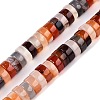 Natural Red Agate Beads Strands G-T138-52-4