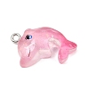 Ocean Theme Transparent Resin Pendants RESI-I351-03P-03-2
