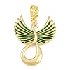 Brass Enamel Pendantss KK-CBAAB9C-05G-2