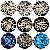  24 Style Transparent K9 Glass Cabochons GLAA-TA0001-24-14
