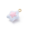 Alloy Enamel Charms ENAM-E362-08D-2