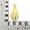 Rack Plating Brass Enamel Pendants KK-B091-15E-3