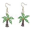 Glass Seed Beads Dangle Earrings EJEW-MZ00693-2