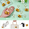 9Pcs Cotton Keychain KEYC-ME00022-3