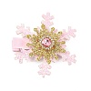 Christmas Party Hair Accessories AJEW-S088-08A-1