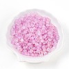 Frosted Transparent Acrylic Beads OACR-N137-72D-1