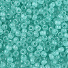 6/0 Transparent Inside Colours Glass Seed Beads SEED-N008-08G-3