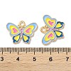 Alloy Enamel Pendants ENAM-O001-10C-G-3