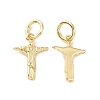 Rack Plating Brass Charms KK-C004-03G-2