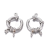 Tarnish Resistant 304 Stainless Steel Spring Ring Clasps X-STAS-H558-29P-1